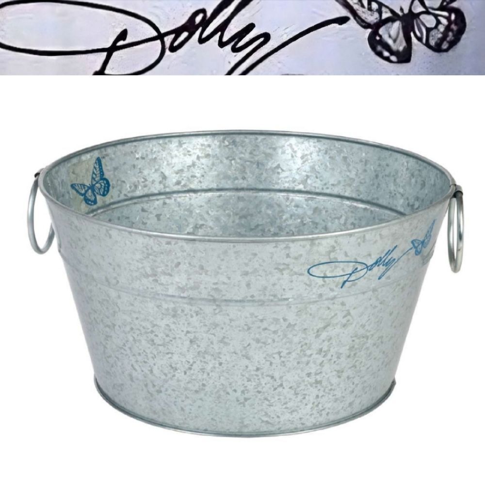 Dolly Parton Metal Drink Bucket
